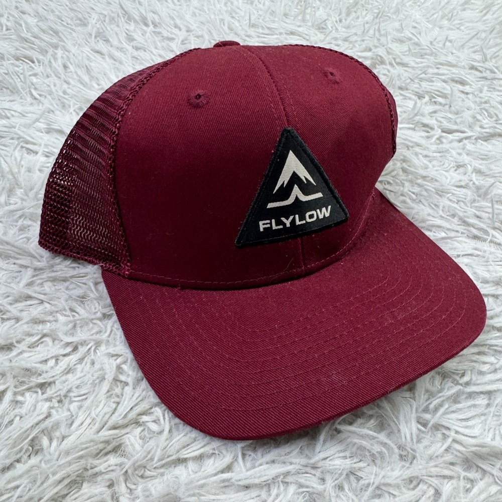 NWT Flylow Hat One Size Bigfoot Red Trucker Cap